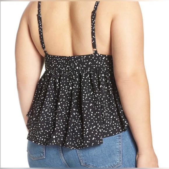 Leith Black Micro Dot Tank - Picture 4 of 11